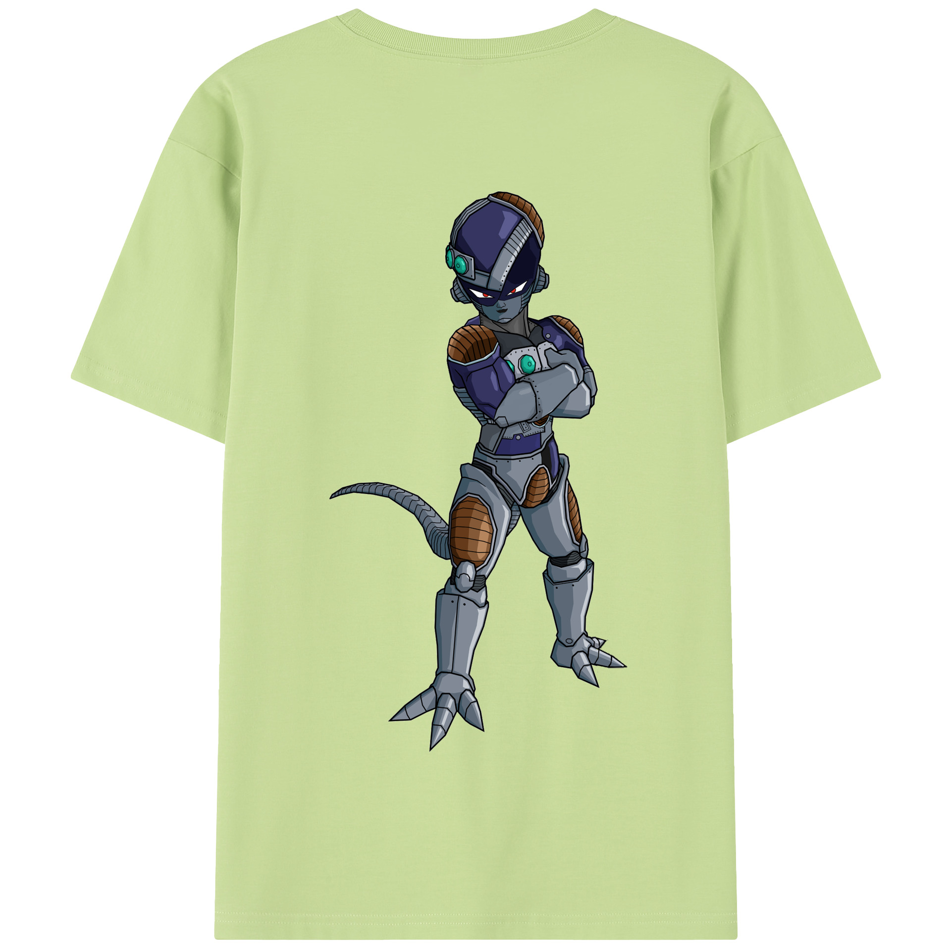 （画像用） ドラゴンボール フリーザ DRAGON BALL Frieza 綿100％半袖Tシャツ（背面プリント）